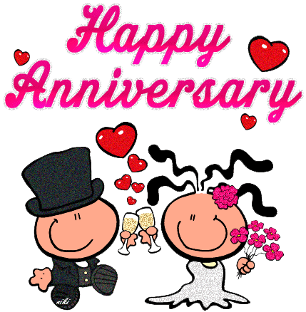 Funny Wedding Anniversary Clipart