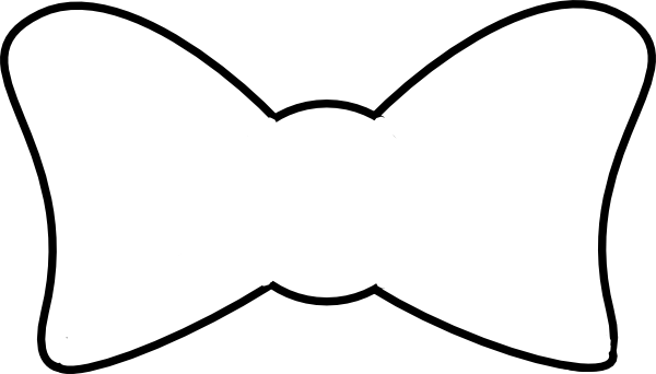 Tie Outline Clipart