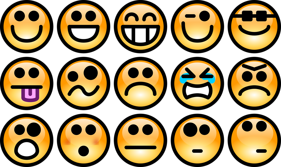 Free Clip Art Smiley Faces Emotions