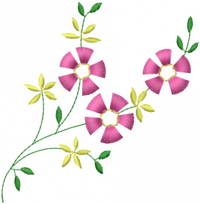 Plants(Machine Embroidery Designs) Embroidery Design: Little ...
