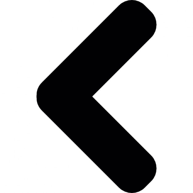 Arrow shape pointing left Icons | Free Download