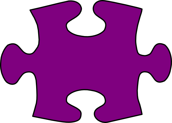 Puzzle Template 4 Pieces. piece jigsaw puzzle template clipart ...