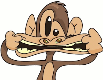 Funny Monkey Cartoon