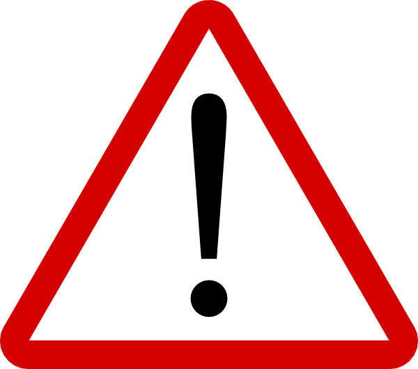 Danger Sign Clipart