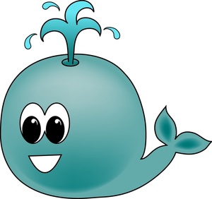 Whale Clip Art Black And White - Free Clipart Images