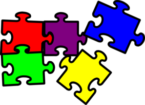 Puzzle Pieces Clipart - Tumundografico