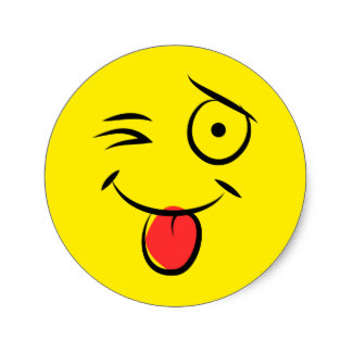 Winking Eye Stickers | Zazzle