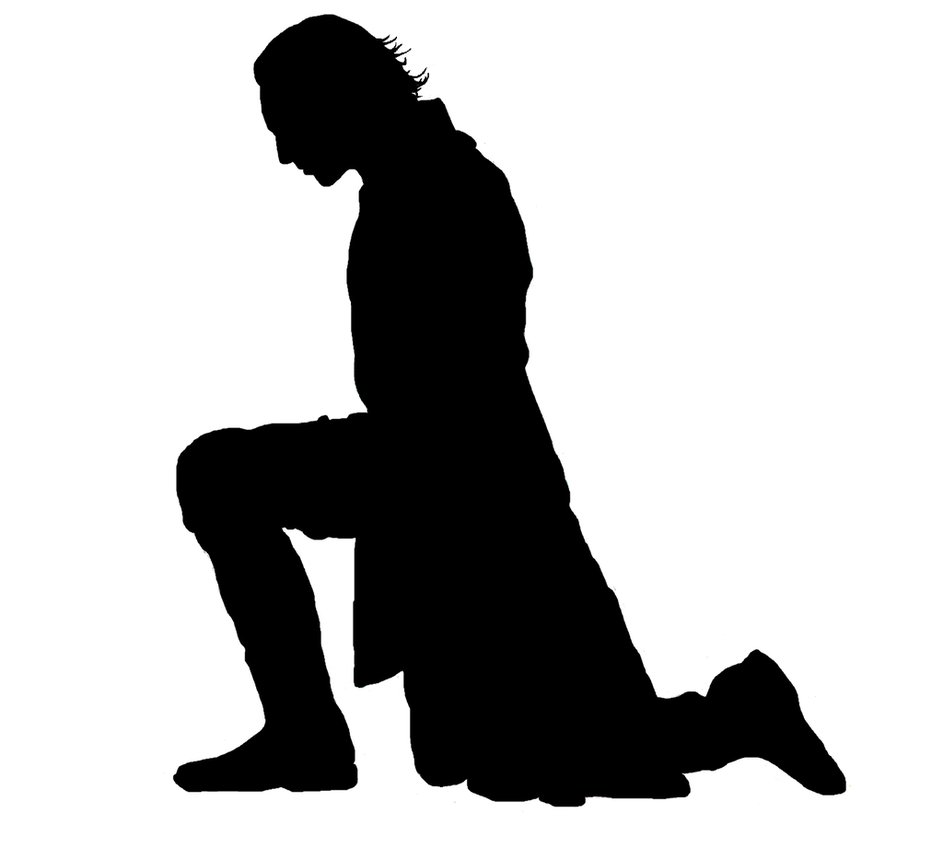 Loki Kneeling Silhouette by the-nature-author on DeviantArt