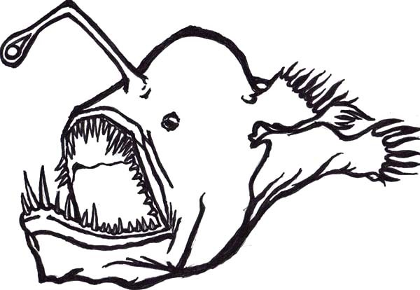 Open Mouth Coloring Page - Google Twit