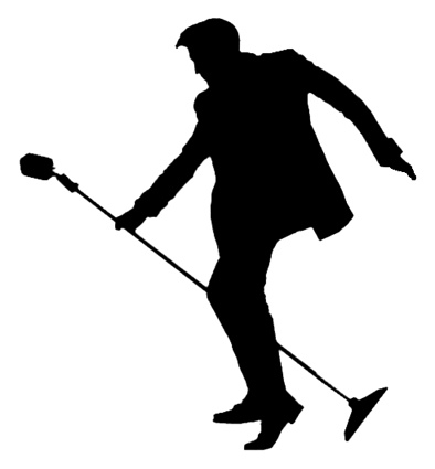 50s Silhouette Clipart