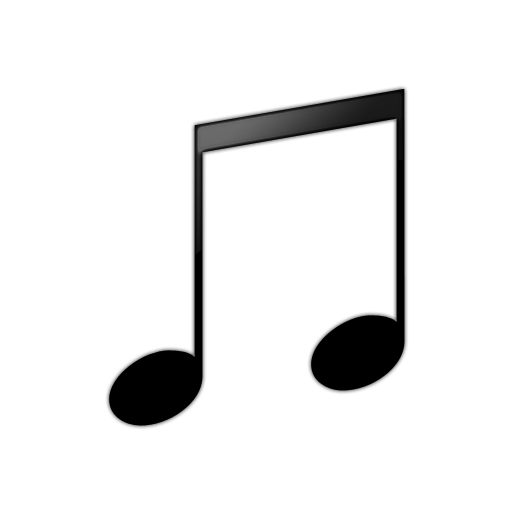 Black Music Notes Clipart
