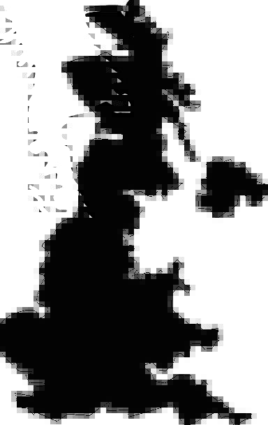 Uk Map Silhouette Related Keywords & Suggestions - Uk Map ...