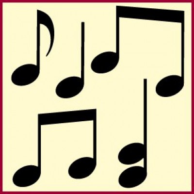 Music stencils, music note stencil, music stencils