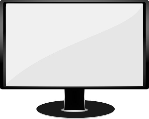 Computer monitor clipart