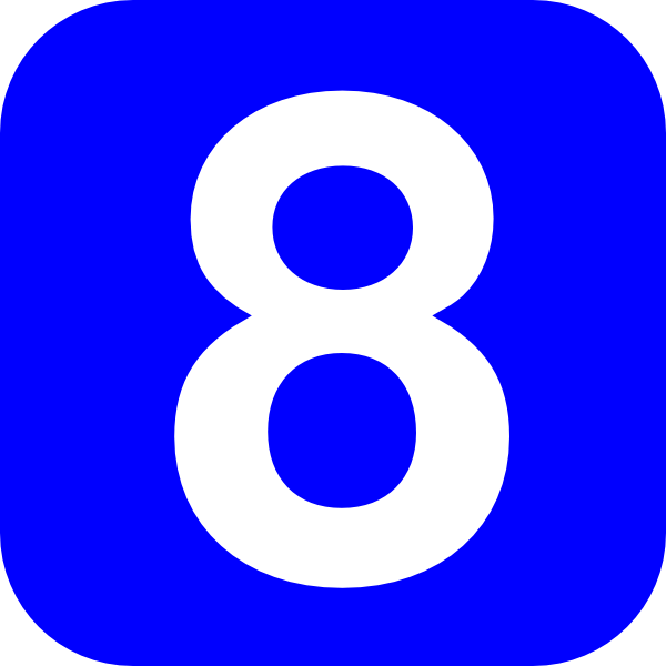 Clip Art Numbers 1-10 Clipart