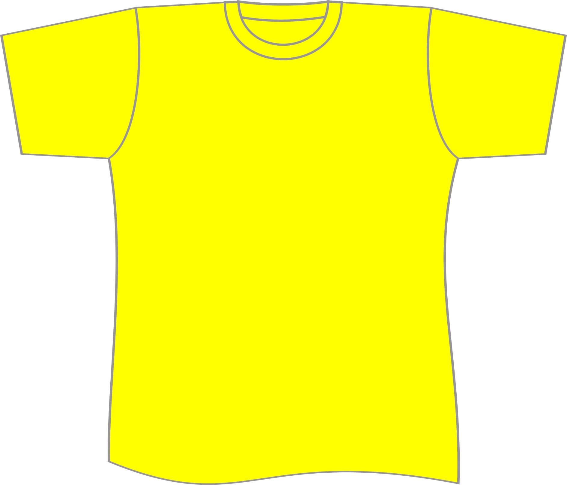 Yellow Shirt Cartoon - ClipArt Best