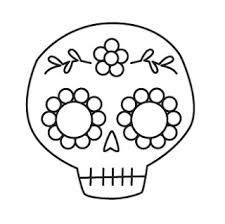 Sugar Skull Stencil | Skull Stencil ...