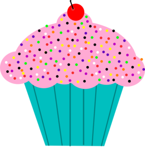Cartoon cupcakes clipart