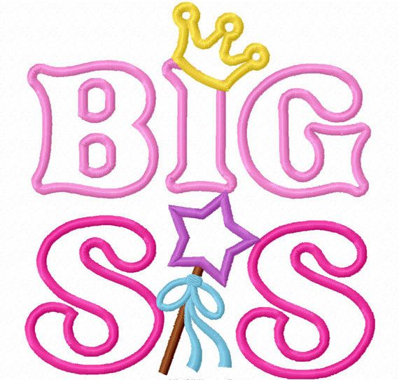1000+ images about Sisters | Lil sis, Applique ...