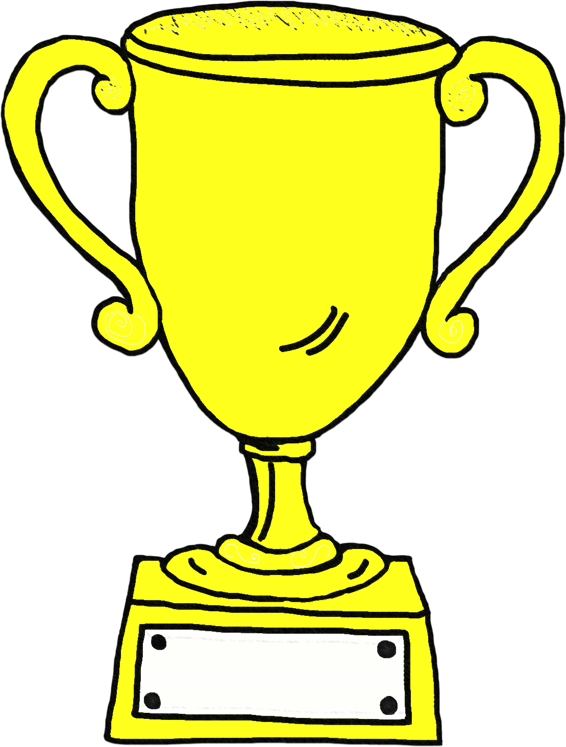 1st Place Trophy Clipart
