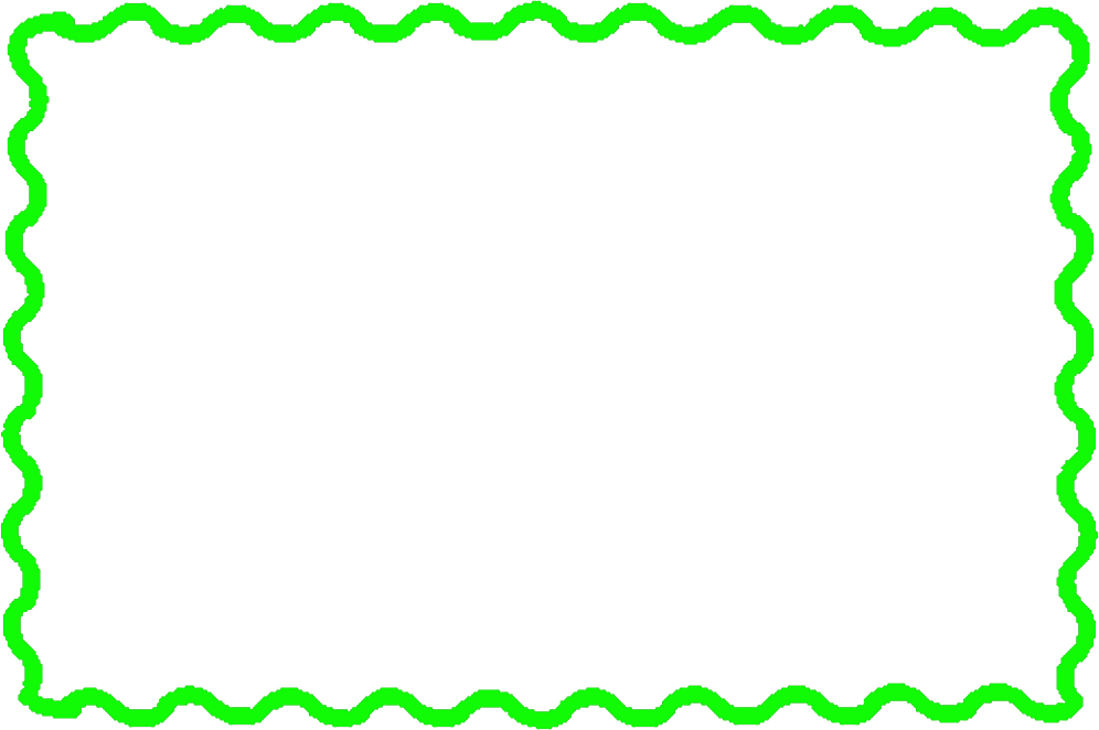 Dark green border clipart
