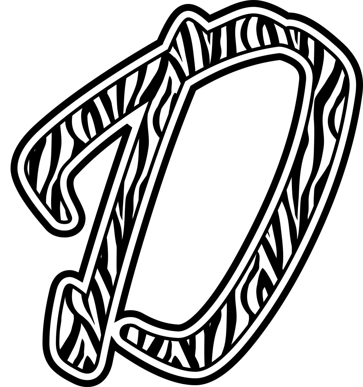 Zebra Print Letters Printable | Free Download Clip Art | Free Clip ...