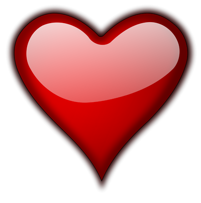 Free Stock Photos | Illustration Of A Red Heart Isolated On A ...