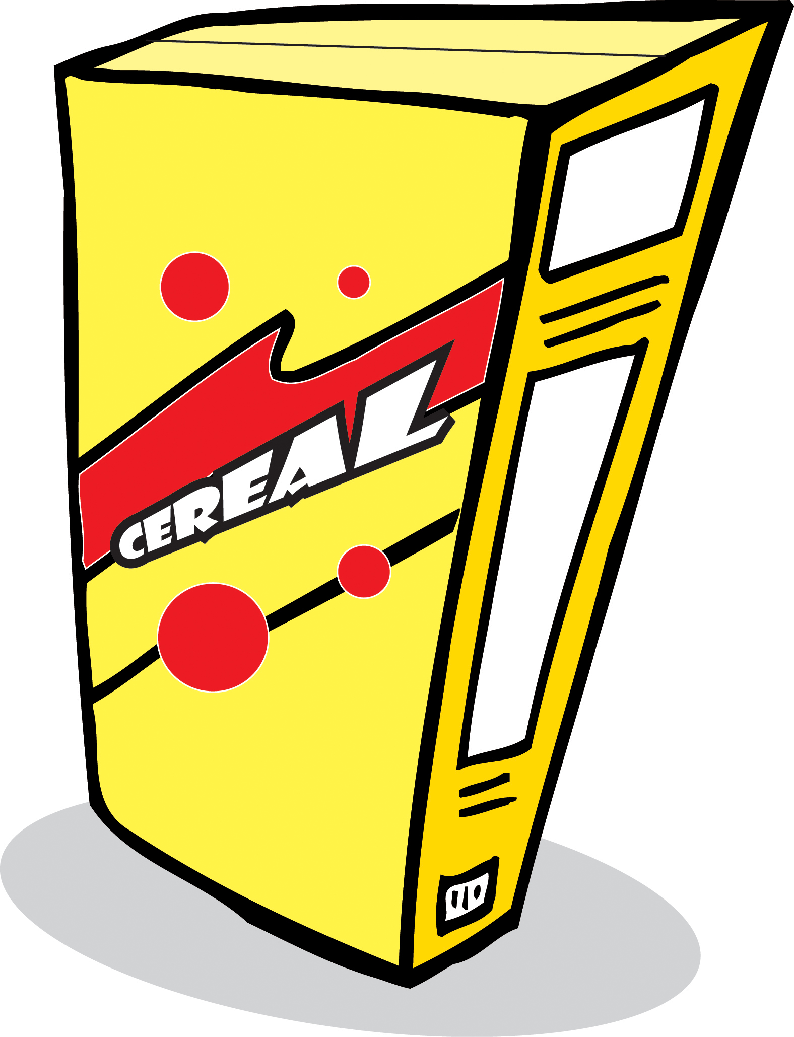 Boxed food clipart blank