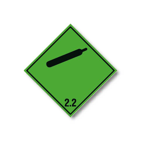 Gas Hazard Warning Diamond Labels | Class 2 Signs