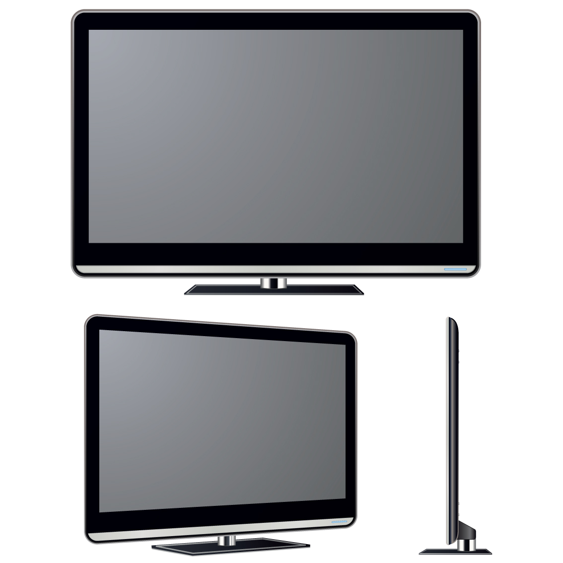 Led tv 03 vector Free Vector / 4Vector