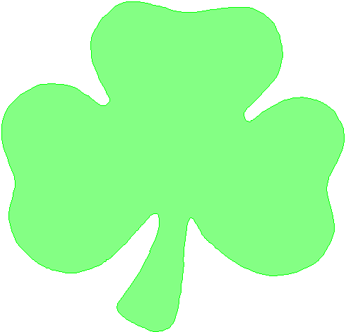 Shamrock cartoon skeleton head clipart - Clipartix