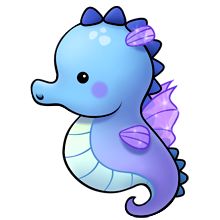 Sea life clipart seahorse free vector vector clip art - Clipartix