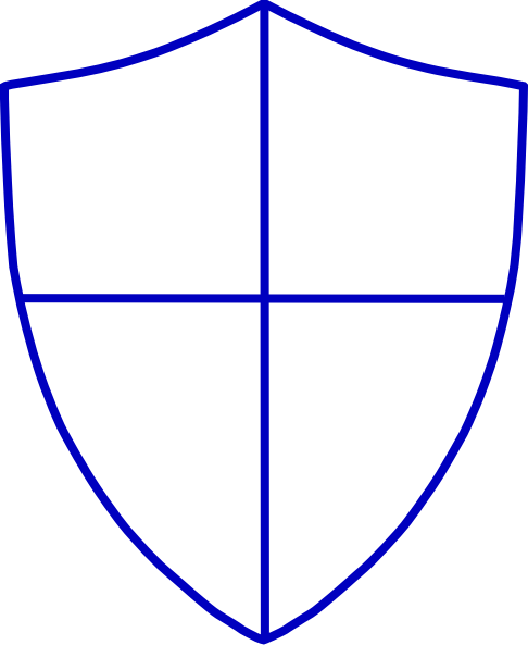 Shield Template 288 Clip Art - vector clip art online ...