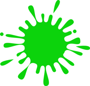 Dark Green Splash Ink clip art - vector clip art online, royalty ...
