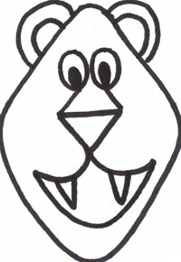 Drawing Cartoon Animals- Lion