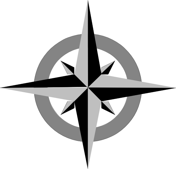 Compass Rose clip art - vector clip art online, royalty free ...