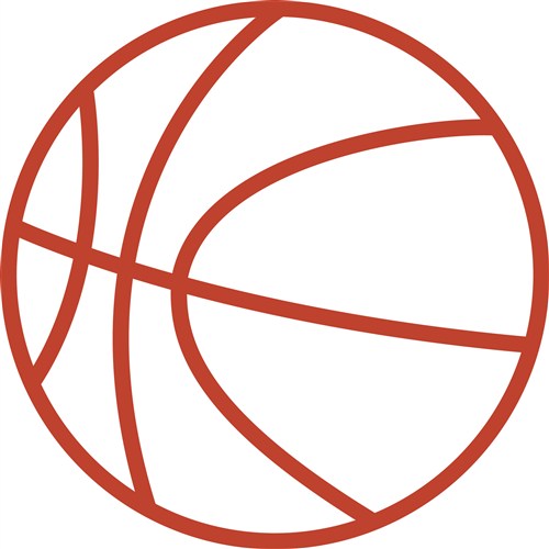 Basketball Outline