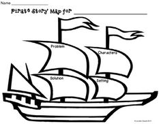 Pirate Themed Speech and Language Activities