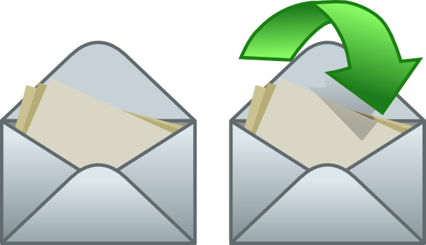 Envelope clip art Free Vector