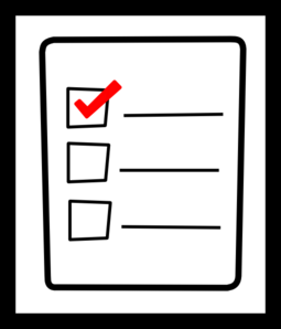 Check List Icon clip art - vector clip art online, royalty free ...