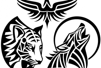 Tribal animals | Free Vector Zone