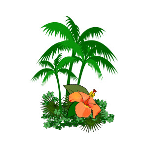 Brigitte Vector Art: Free Clipart, Florida, Palms, Nature Coast ...