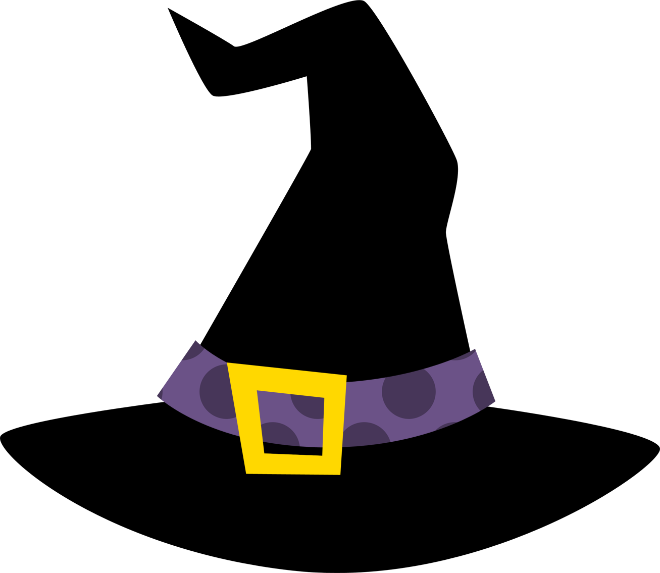 Halloween Witch Hat Clipart - Free Clipart Images