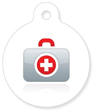 Amazon.com: Medical Alert - Allergic to Aspirin - White Cross ...