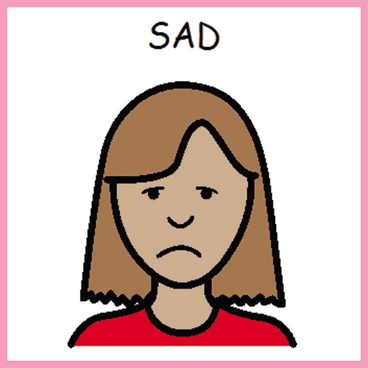 Feeling Sad Clipart It Is Happy She Is Sad