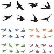 Ribs, Bird tattoos and Design