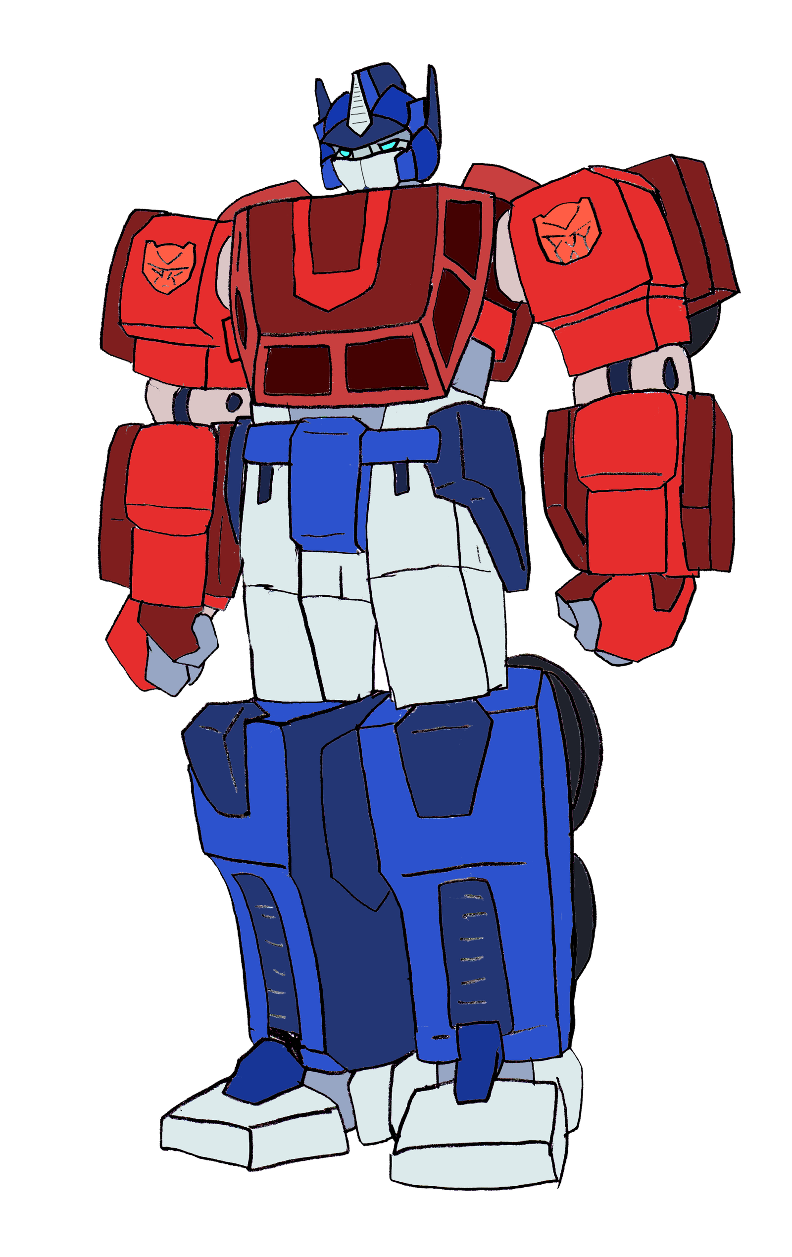 Optimus Prime in the 40s- Robot Mode by NickinAmerica on DeviantArt