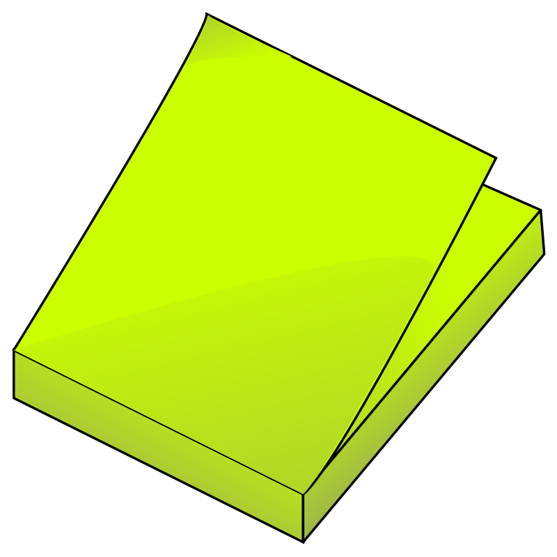 Post It Notes Clipart - Cliparts and Others Art Inspiration
