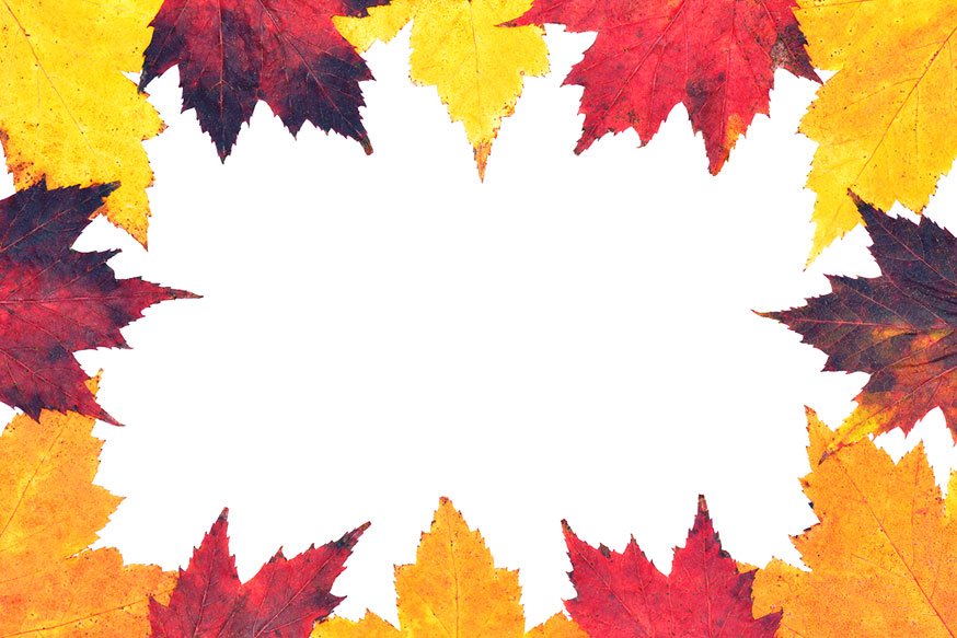Fall Leaves Border Clip Art Free