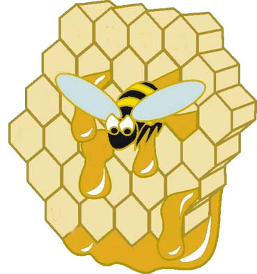 Odyssey of the Mind Clip Art / 2004WesternBeeHoneyTran.